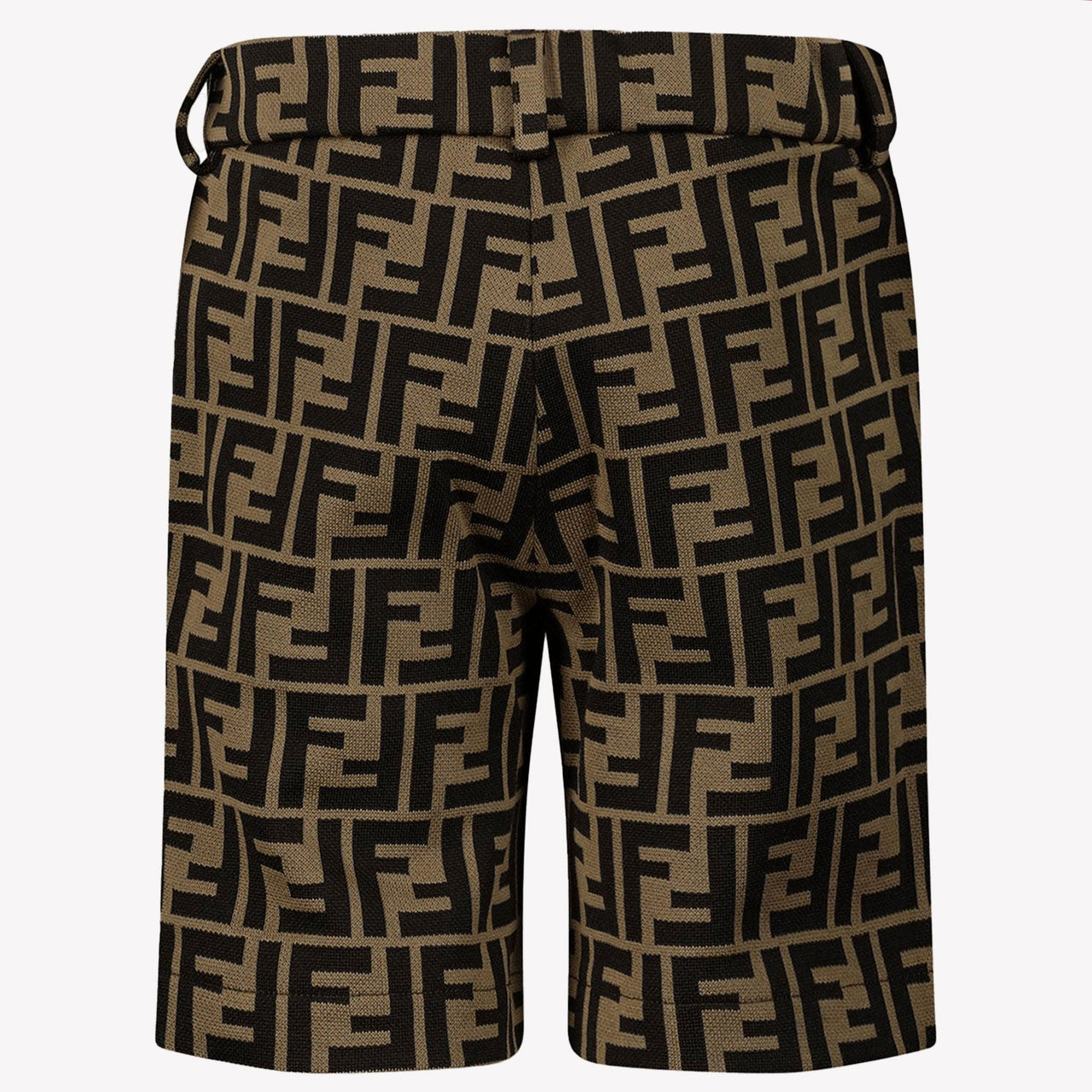 Fendi Baby Boys Shorts  Brown