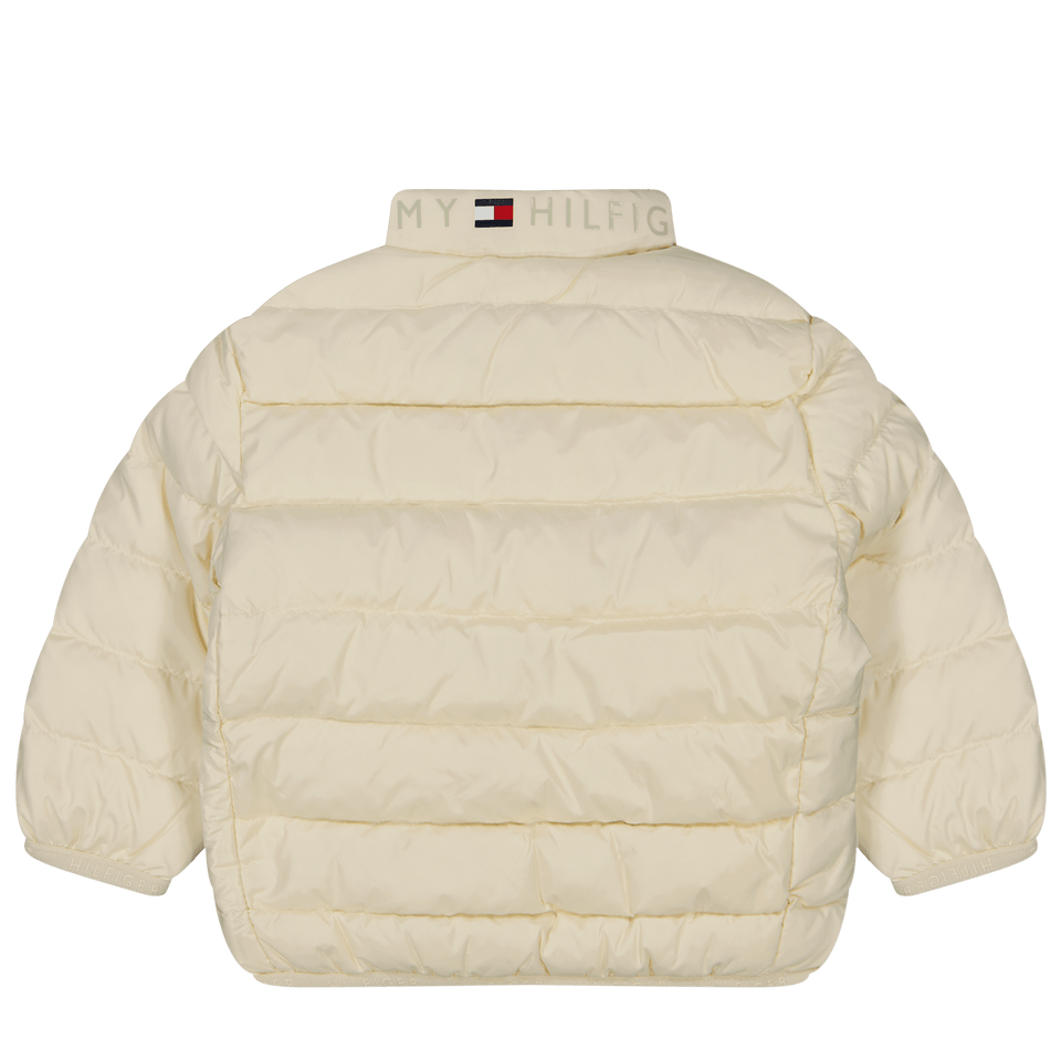 Tommy Hilfiger Baby Unisex Jas Off White