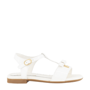 Dolce & Gabbana Children's Girls Sandals White