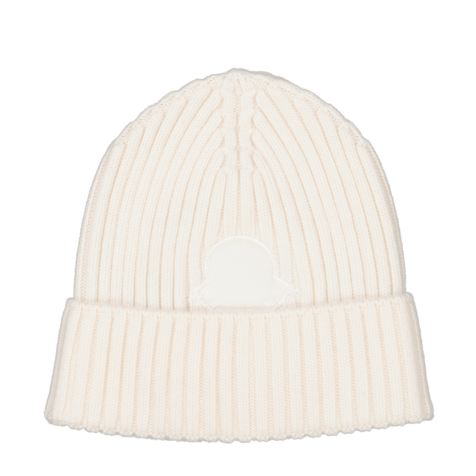 Moncler Kinder Meisjes Muts Off White s