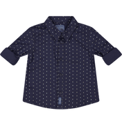 Guess Baby Boys Blouse Navy
