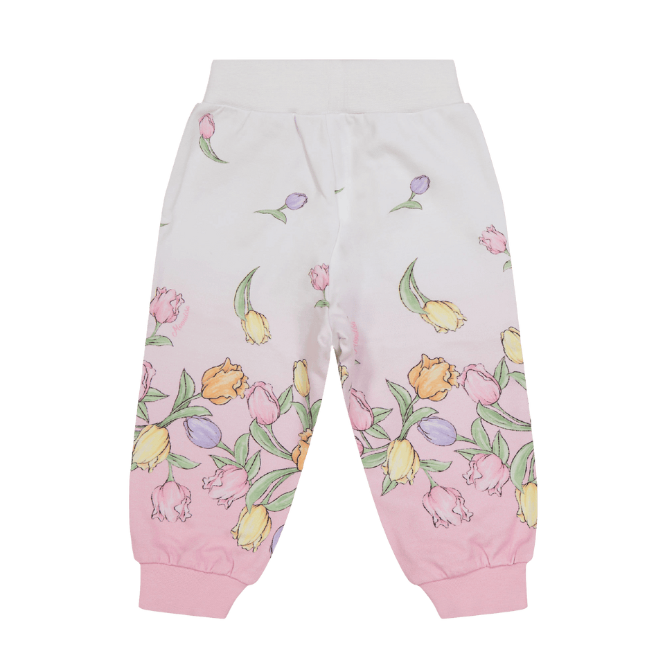 MonnaLisa Baby Meisjes Broek Licht Roze