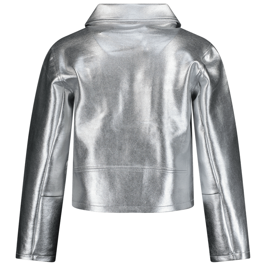 Calvin Klein Kinder Meisjes Jas Zilver