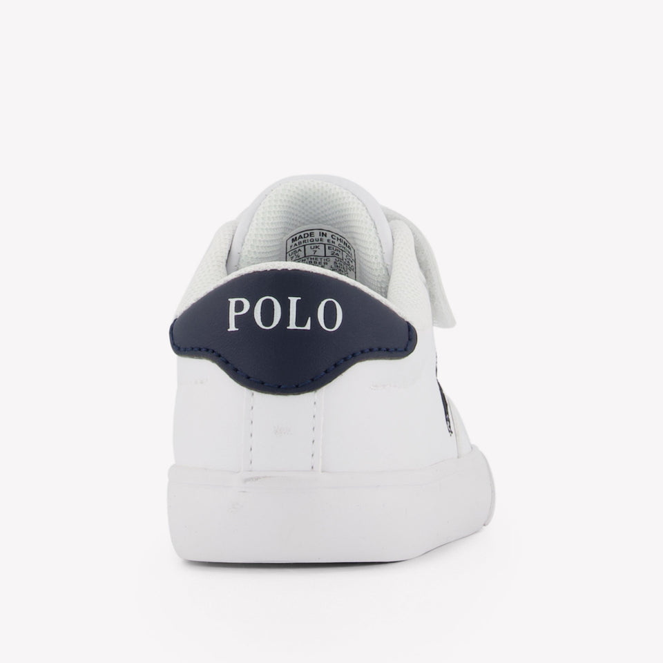 Ralph Lauren THERON V PS Boys Sneakers In White
