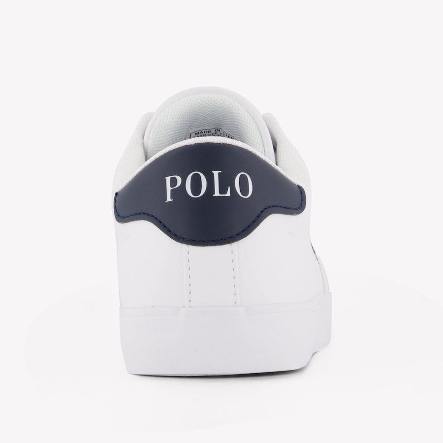 Ralph Lauren THERON V Jongens Sneakers In Wit