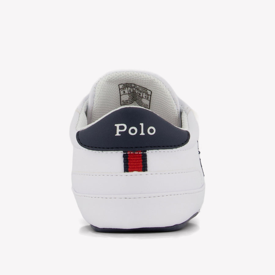 Ralph Lauren Baby Boys Sneakers In White