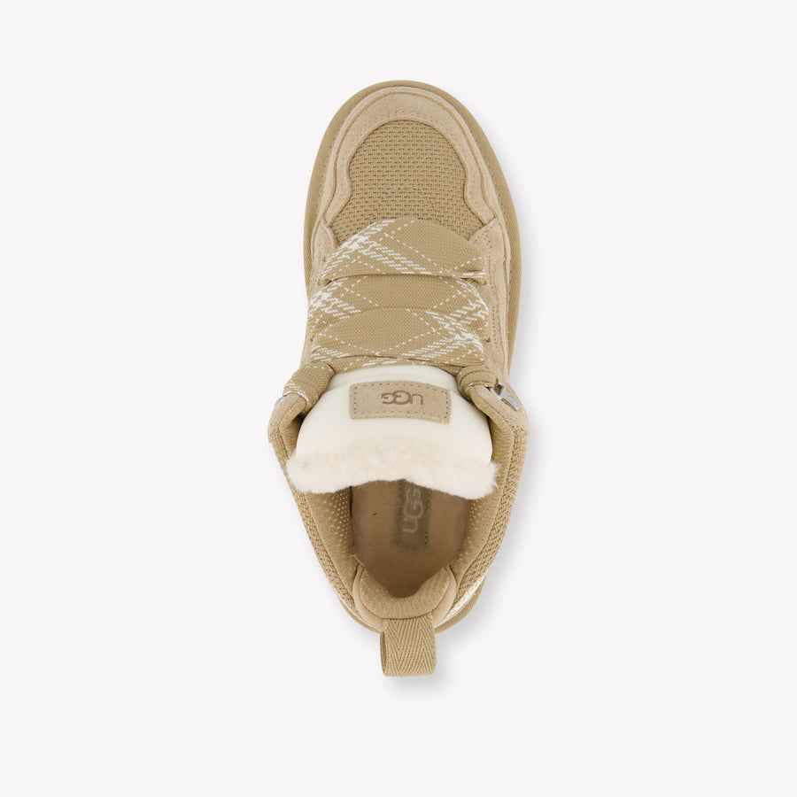 UGG Lowmel Unisex Kids Sneakers in Sand