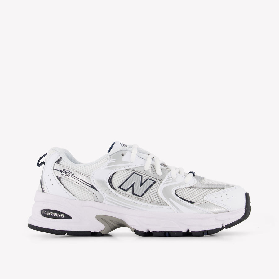 New Balance GR530 Unisex Kids Sneakers in White