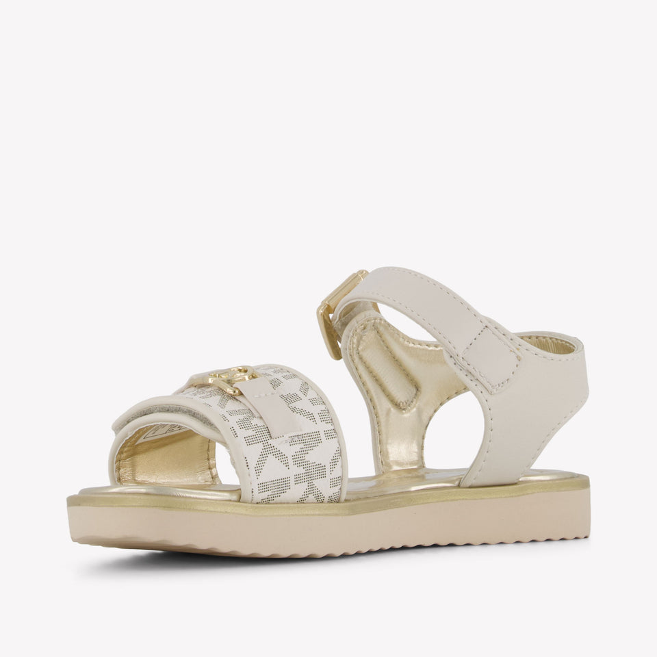 Michael Kors BRANDY KIERAN Girls Sandals In OffWhite