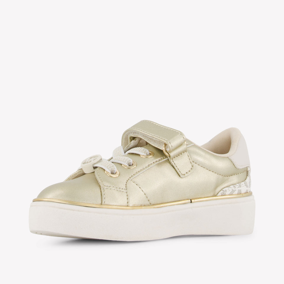 Michael Kors Jem Finn Meisjes Sneakers In Goud