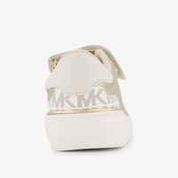 Michael Kors Jem Finn Girls Sneakers In Gold