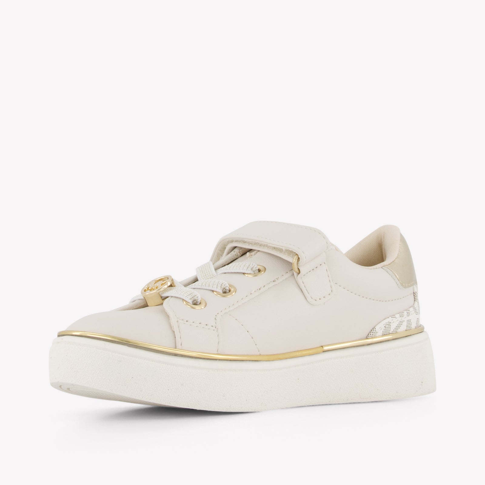 Michael Kors Jem Finn Girls Sneakers In OffWhite