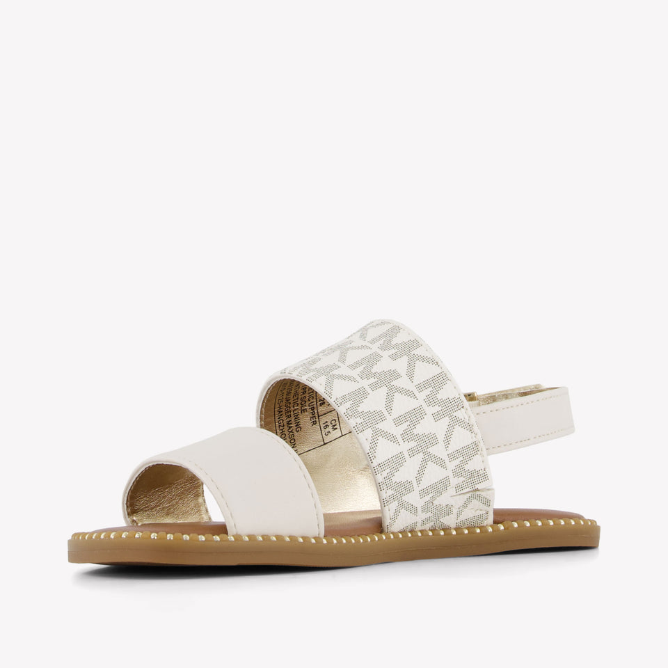Michael Kors JAGGER MAXSON II Meisjes Sandalen In Off White