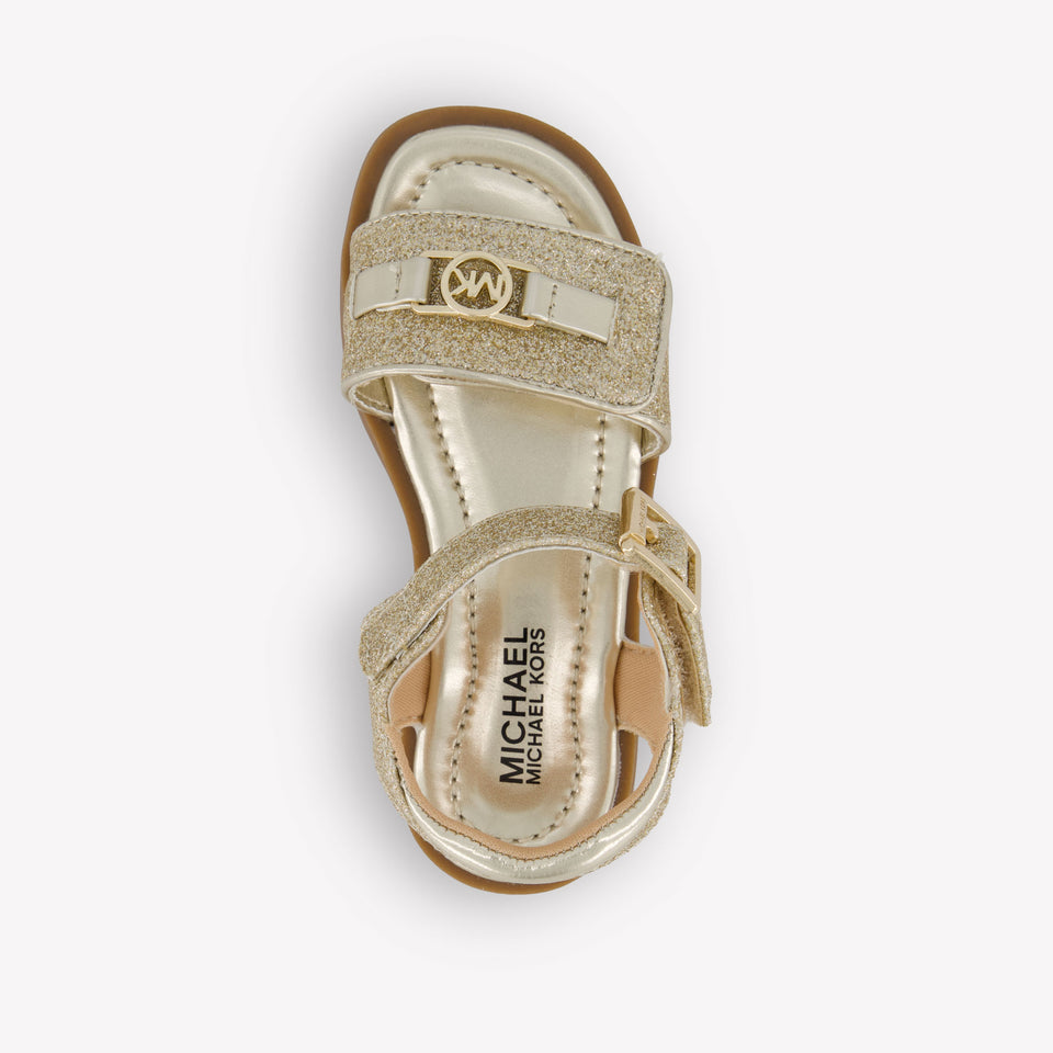 Michael Kors KIERAN Meisjes Sandalen In Goud