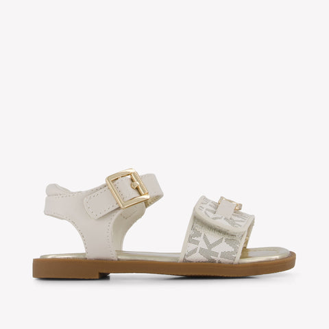 Michael Kors KIERAN Girls Sandals In OffWhite