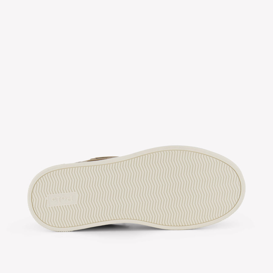 Ralph Lauren FRAZIER BOAT Jongens Sneakers In Beige