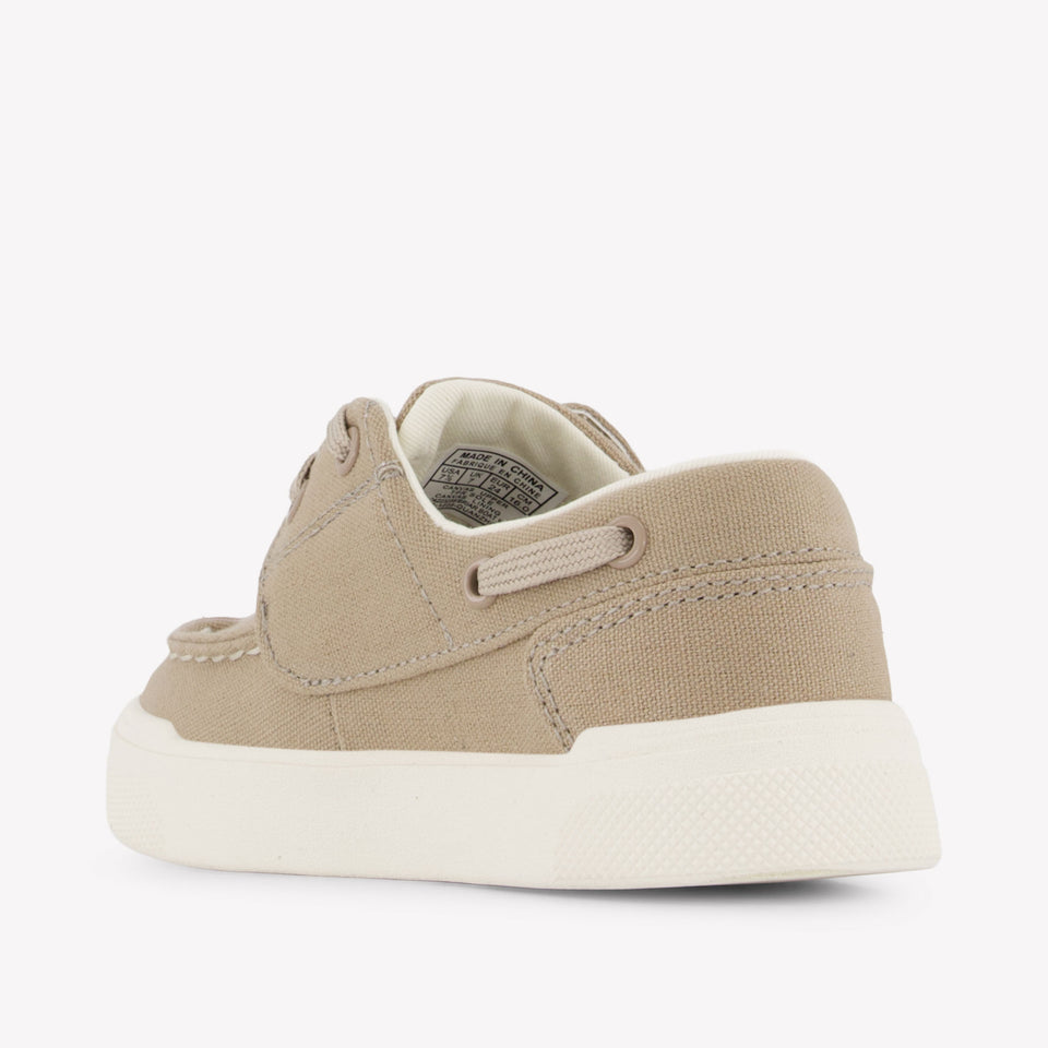 Ralph Lauren FRAZIER BOAT EZ Boys Sneakers In Beige