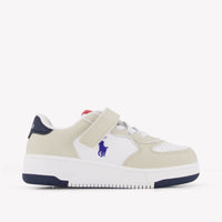 Ralph Lauren MASTERS COURT Boys Sneakers In Light Beige