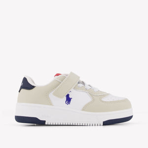 Ralph Lauren MASTERS COURT Boys Sneakers In Light Beige