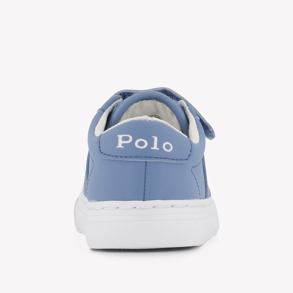 Ralph Lauren RYLEY PS Boys Sneakers In Light Blue