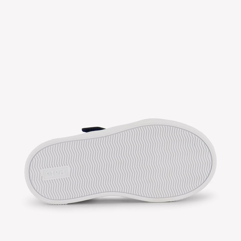 Ralph Lauren FRAZIER II PS Boys Sneakers In Navy