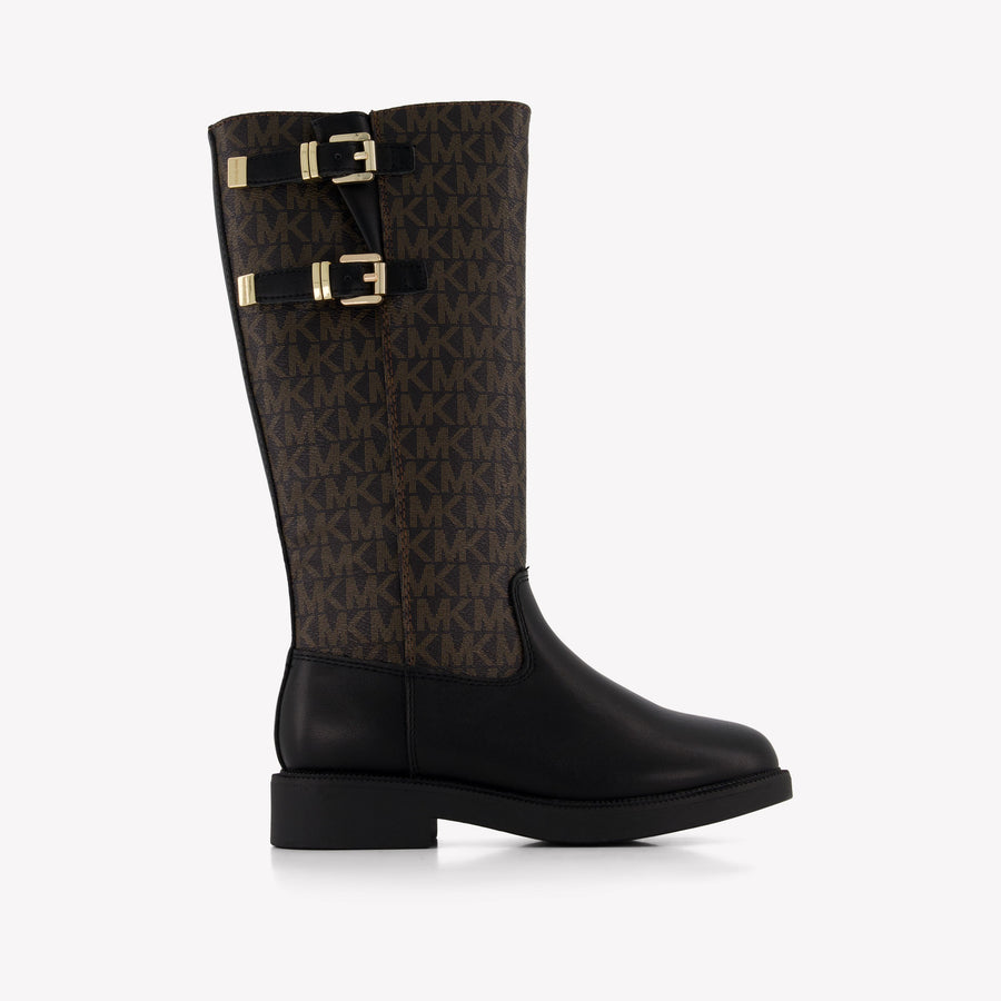 Michael Kors Girls Boots In Black