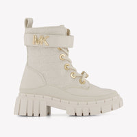 Michael Kors Girls Boots In OffWhite