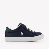 Ralph Lauren Boys Sneakers In Navy