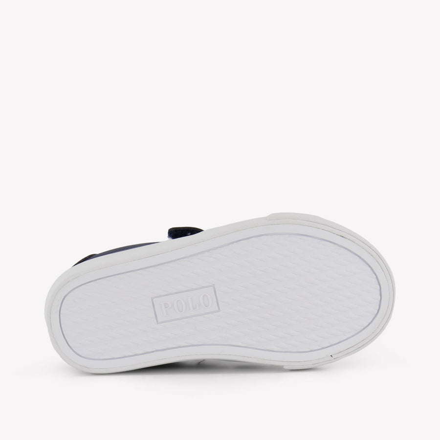 Ralph Lauren Boys Sneakers In Navy