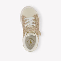 Ralph Lauren Girls Sneakers In Gold