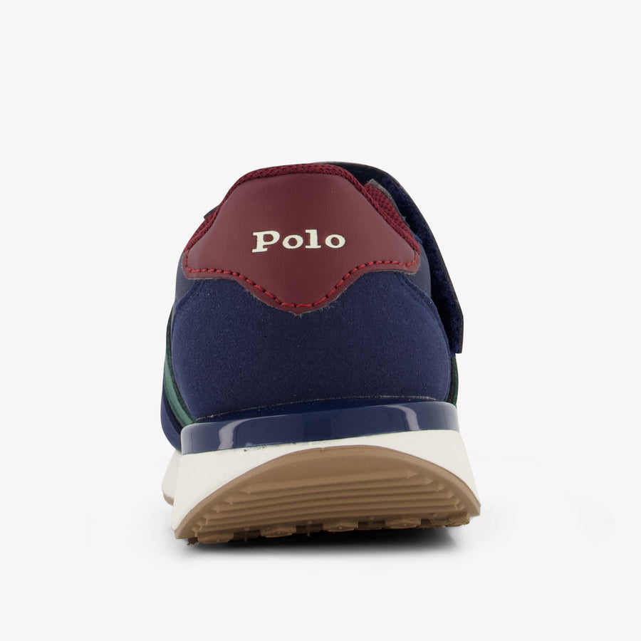 Ralph Lauren Boys Sneakers In Navy