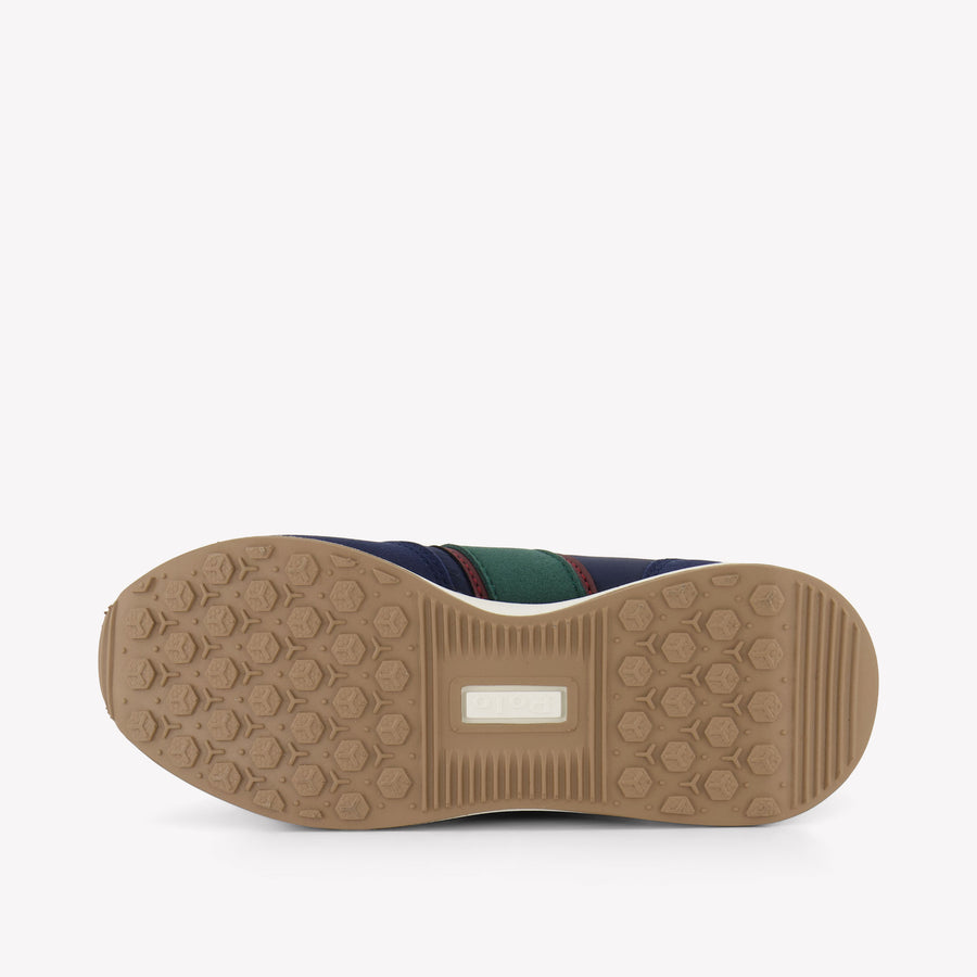 Ralph Lauren Boys Sneakers In Navy