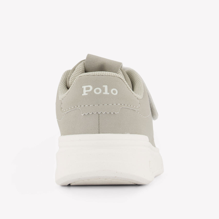 Ralph Lauren Boys Sneakers In Light Gray
