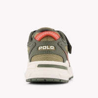 Ralph Lauren Boys Sneakers In Army