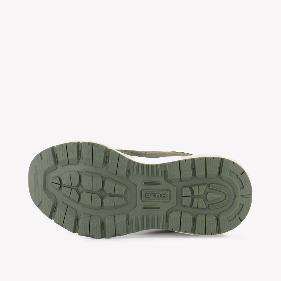 Ralph Lauren Boys Sneakers In Army