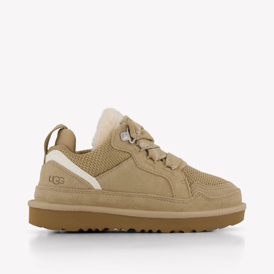 UGG Lowmel Unisex Kids Sneakers in Sand