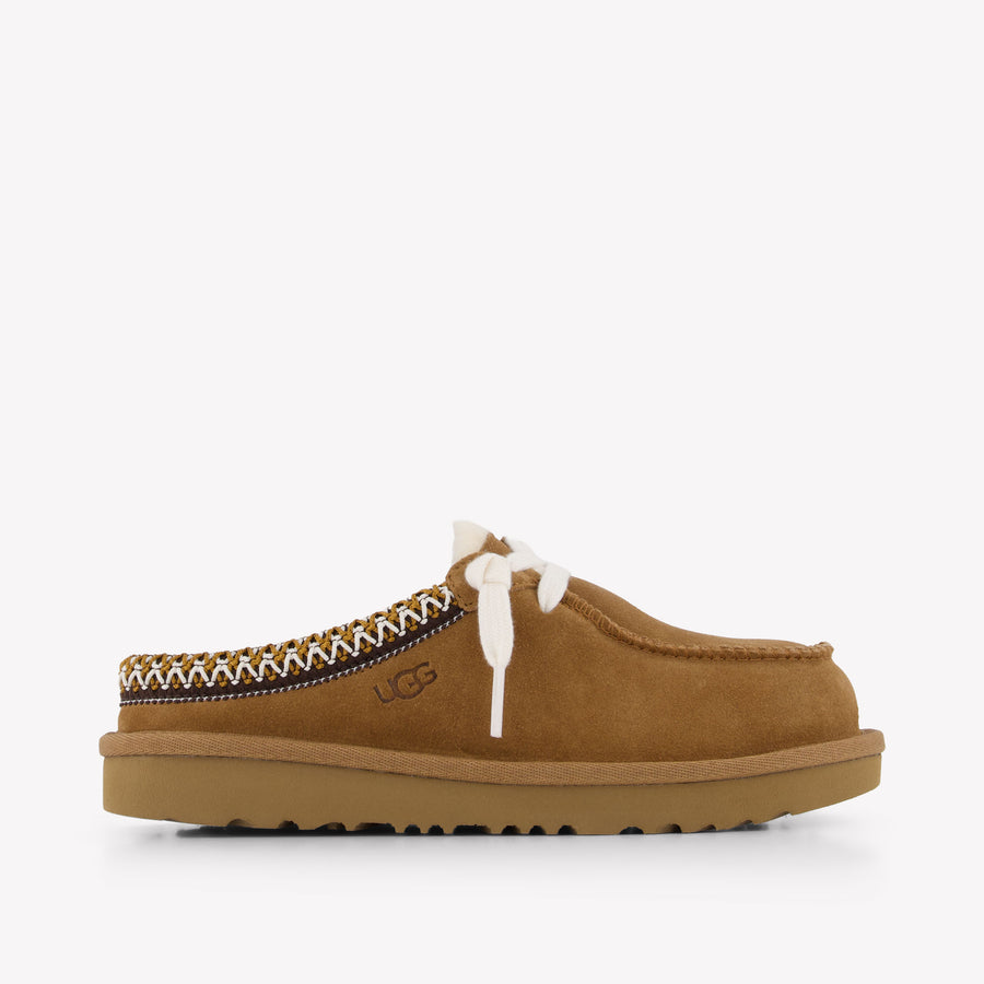 UGG Tasman Mule Girls Slippers in Camel