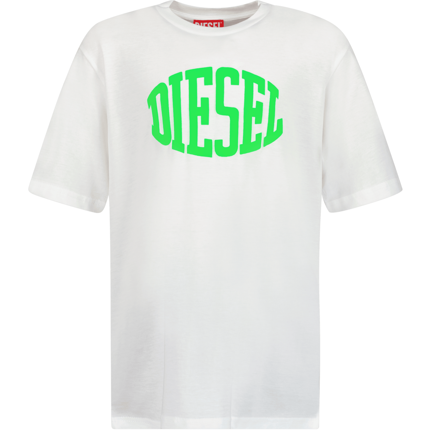 Diesel Kinder Jongens T-Shirt Wit 4Y