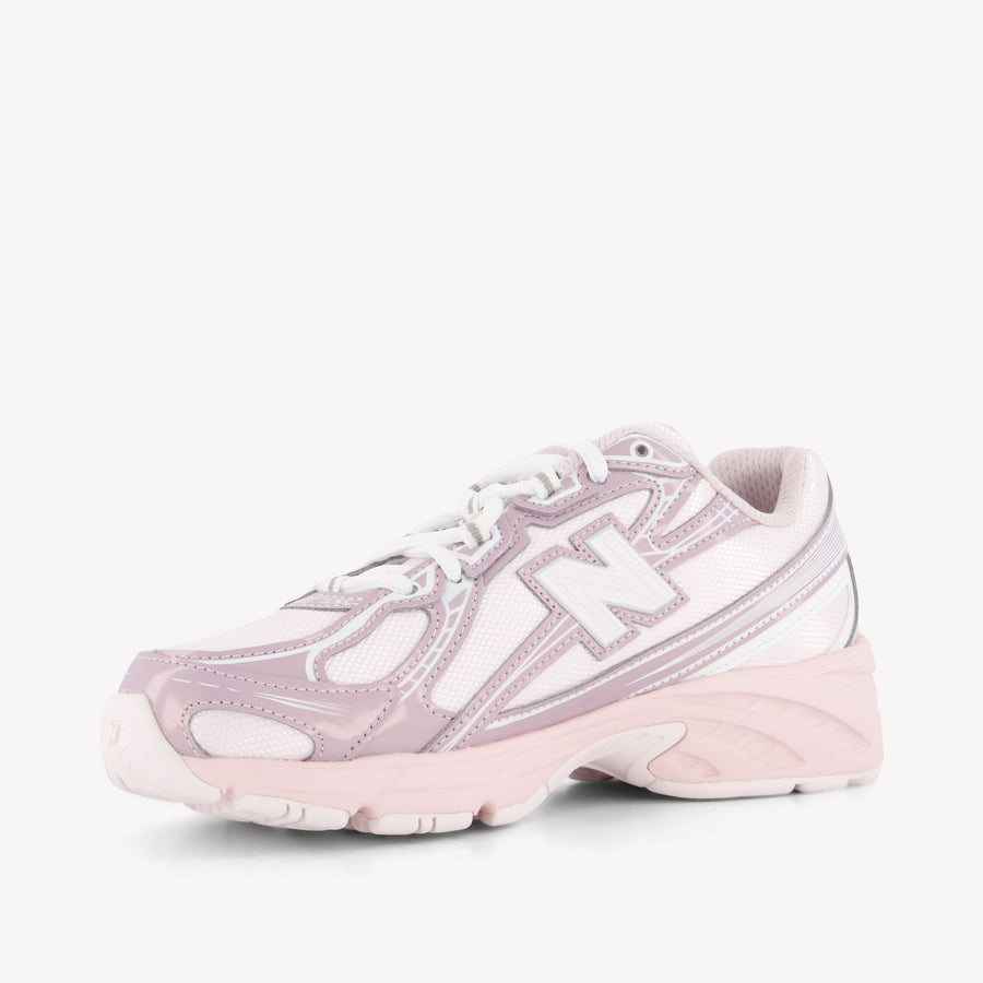 New Balance G740 Unisex Sneakers in Licht Roze