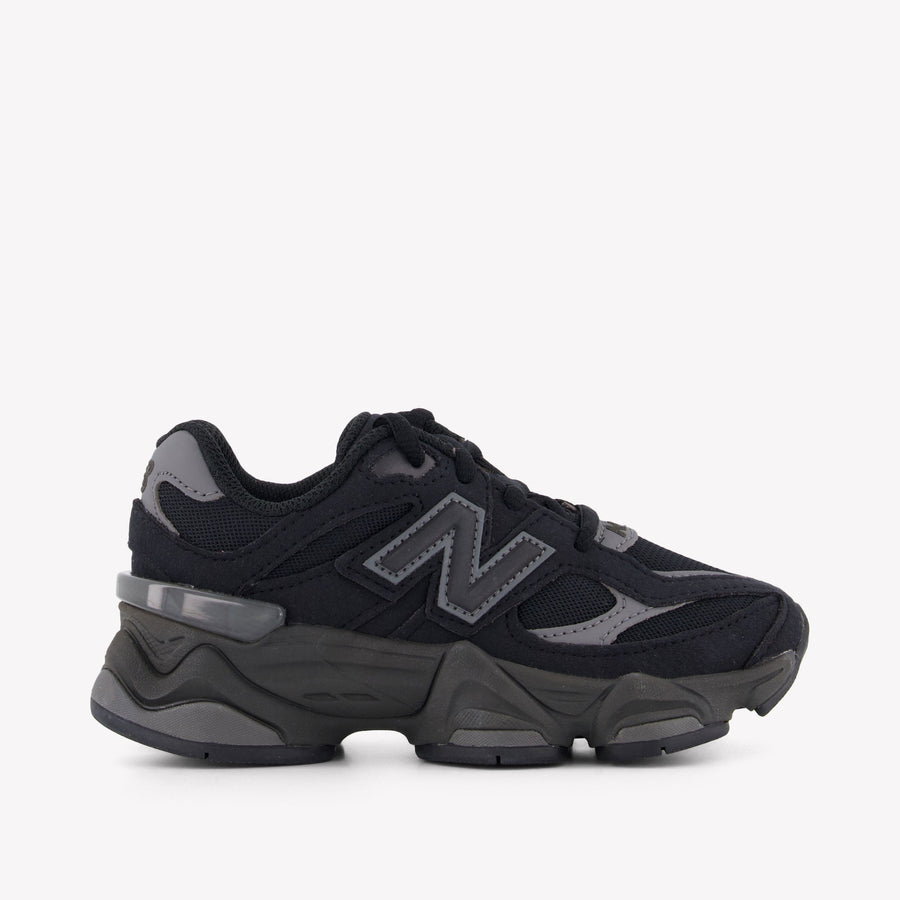 New Balance P9060 Unisex Kids Sneakers in Black