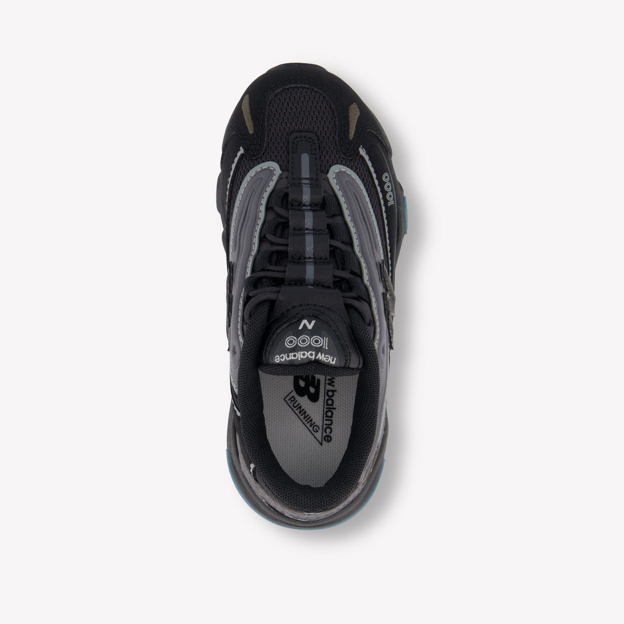 New Balance P1000 Unisex Sneakers in Zwart