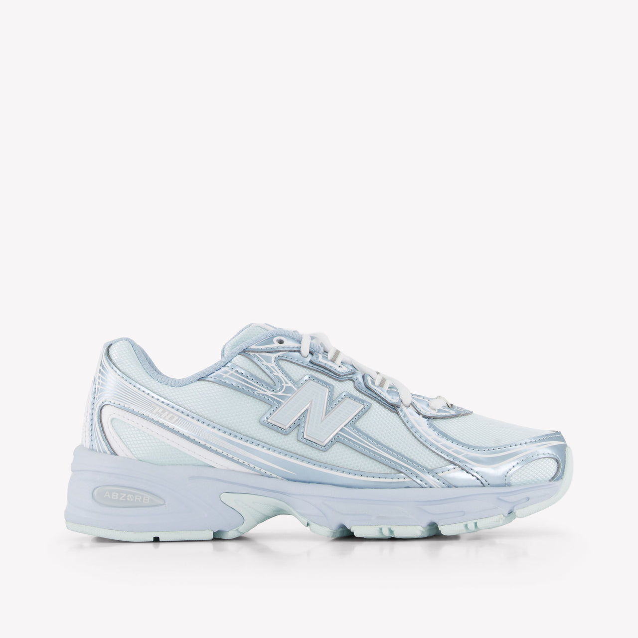 New Balance G740 Unisex Sneakers in Licht Blauw