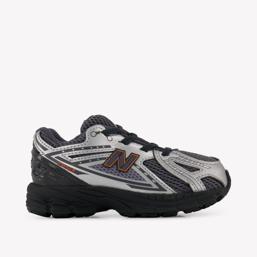 New Balance 1906 Kids Unisex Sneakers In Dark Gray