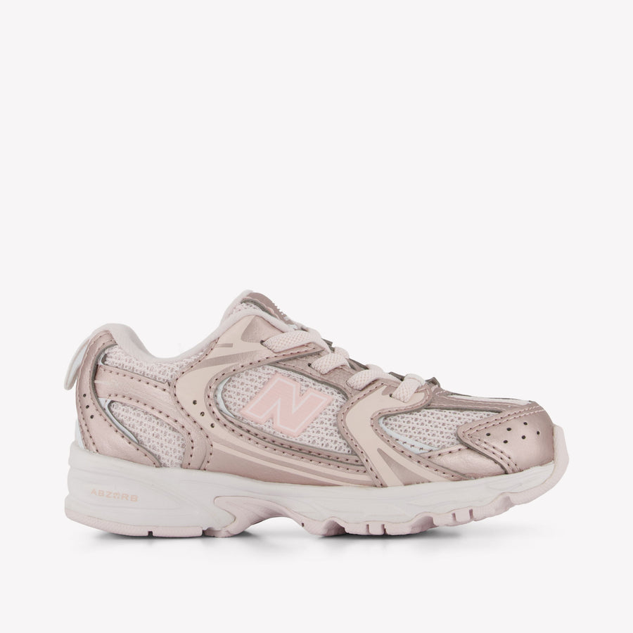 New Balance Girls Sneakers In Light Pink