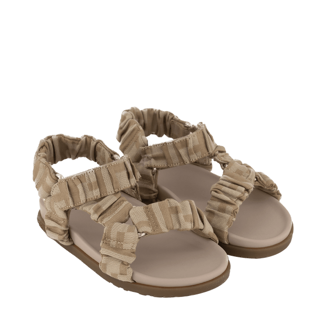 Fendi Kinder Unisex Sandalen Beige 27