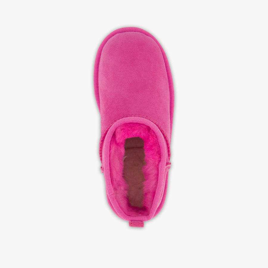 UGG Ultra Mini Kinder Unisex Laarzen In Fuchsia