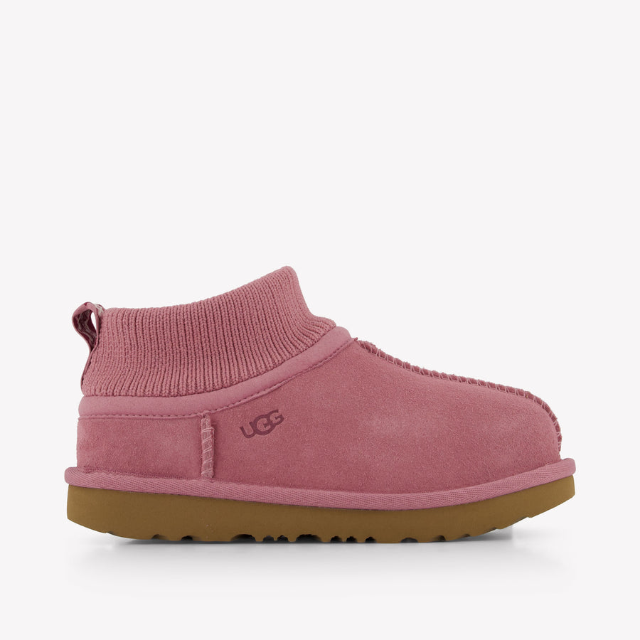 UGG Classic Ultra Stretch Cuff Girls Shoes in Pink