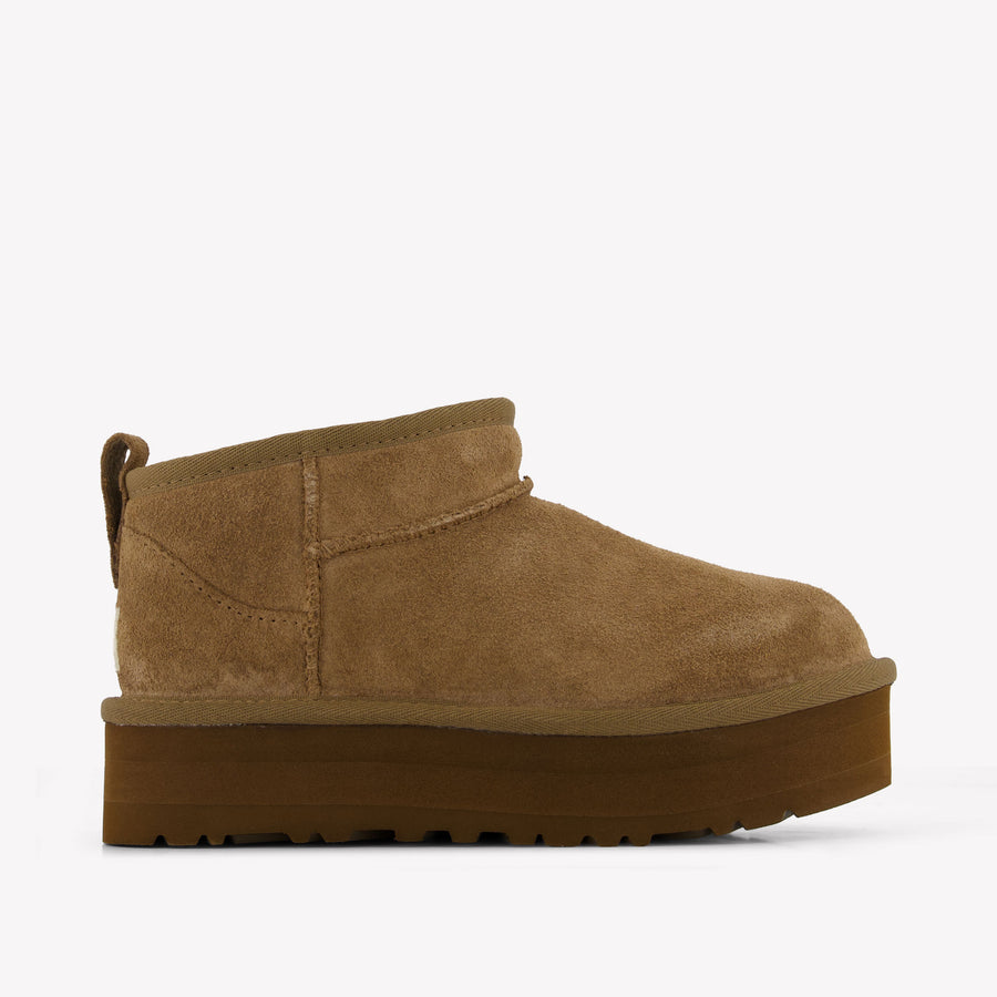 UGG Classic Mini Platform Girls Boots in Brown