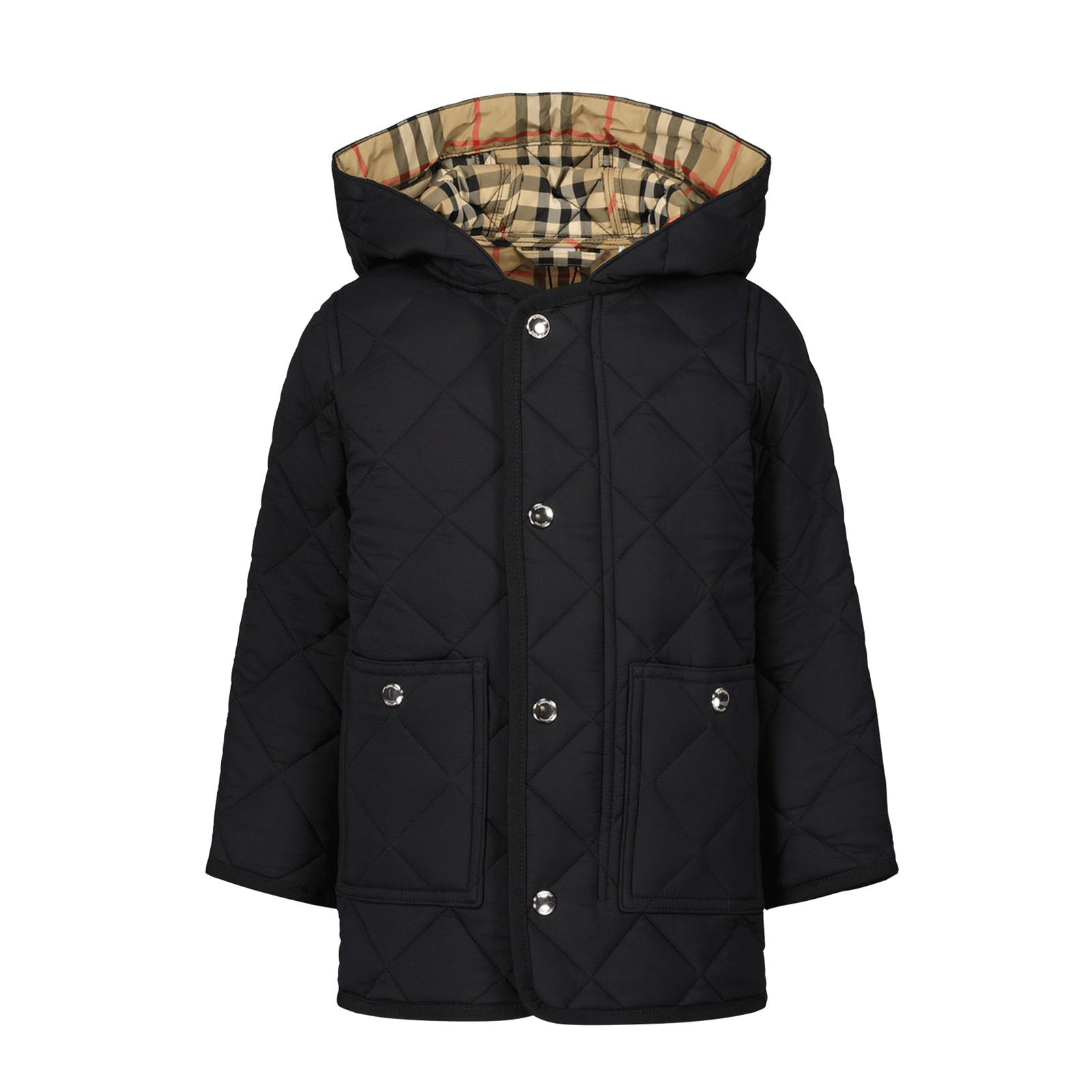 Burberry Baby Jongens Jas Zwart 6 mnd