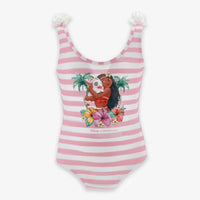 MonnaLisa Kinder Meisjes Zwemkleding In Roze